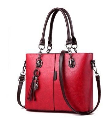 Luxury Handbags Leather Shoulder Bag - Image 4