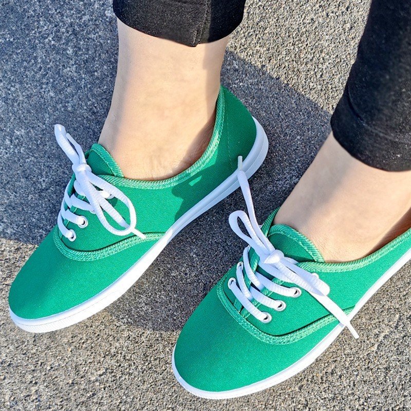 Womens Canvas Sneakerstrack Shoes - Image 5
