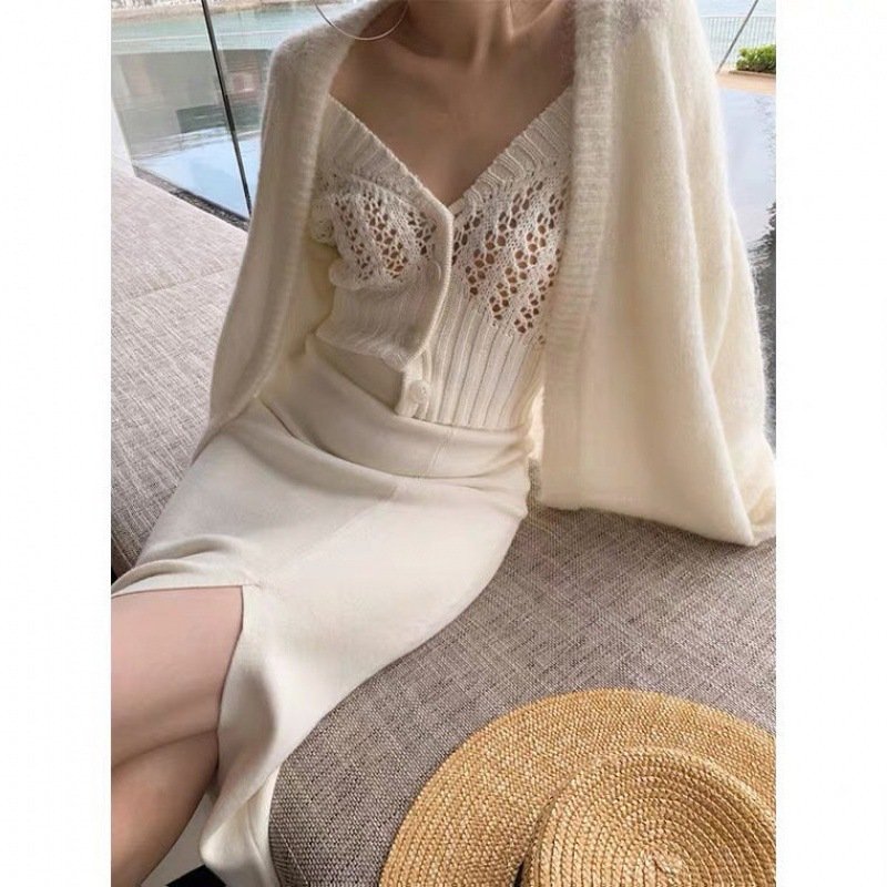 Sexy Outer Wear Hollow Sweater Women - Image 2
