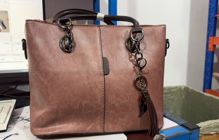 Luxury Handbags Leather Shoulder Bag - Image 3