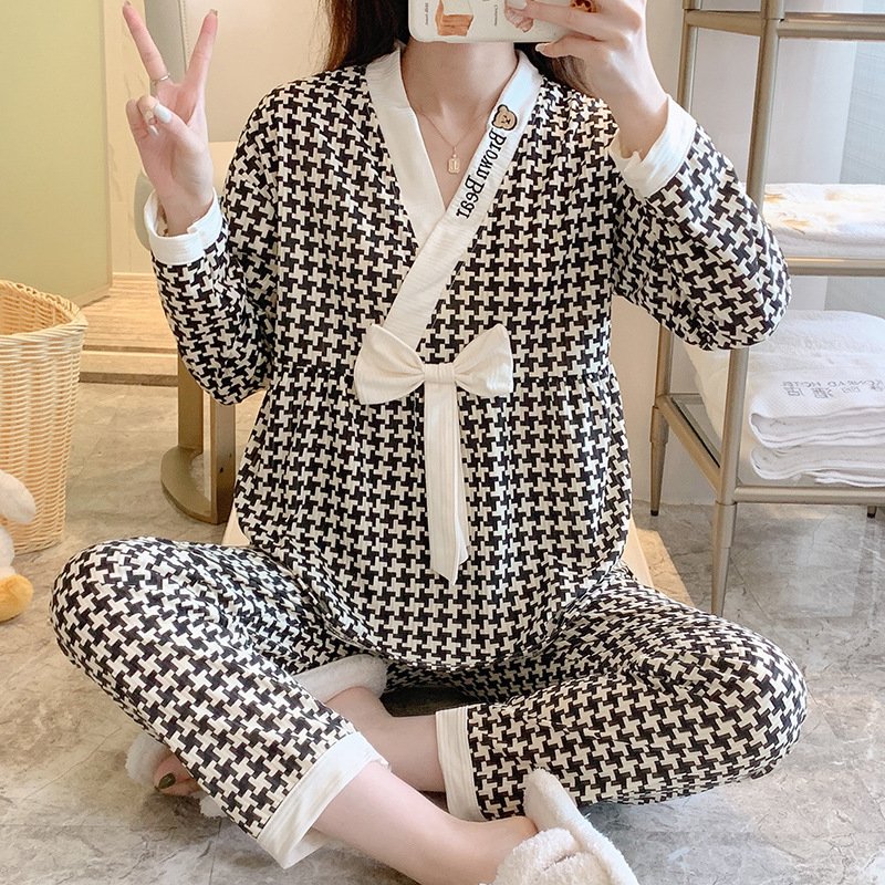 Sweet Peach Home Wear Suit Women - Image 2