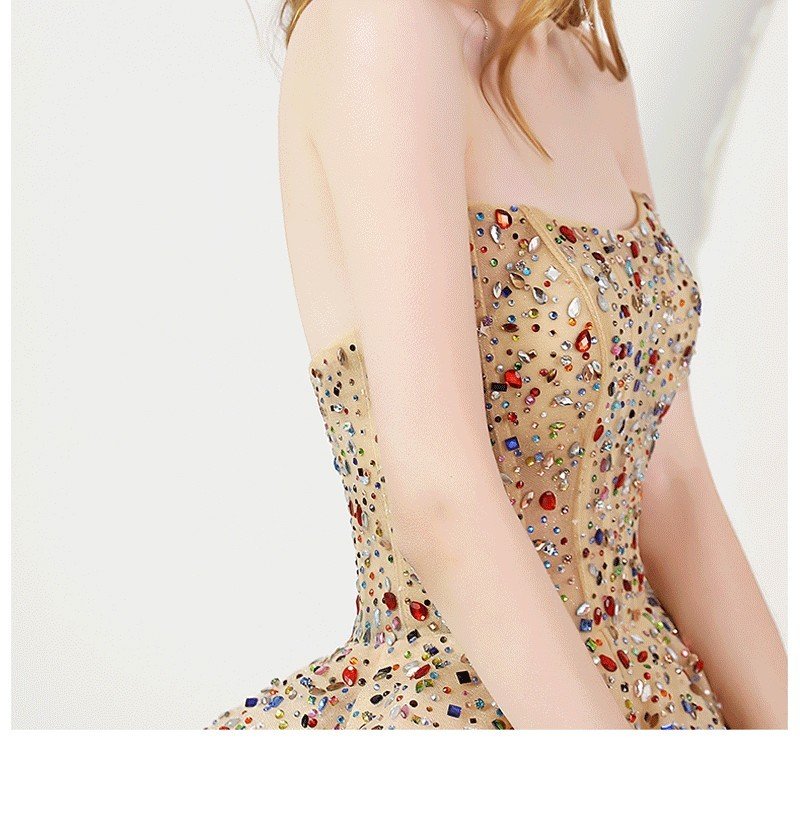 Costume Bride Wedding Dress Tube Top Dress - Image 4