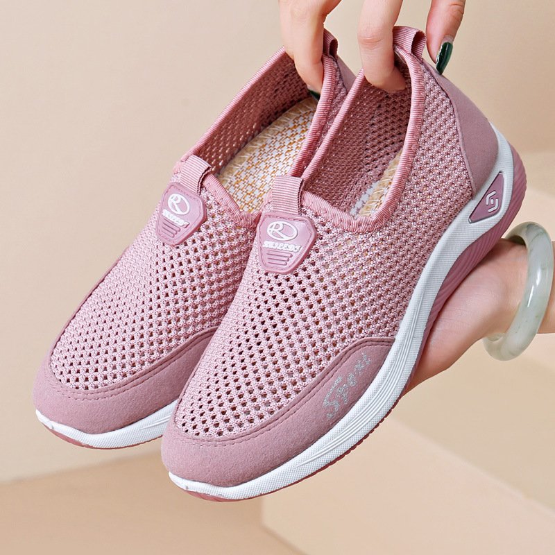 Old Beijing Cloth Non-slip Soft-soled Womens Pumps
