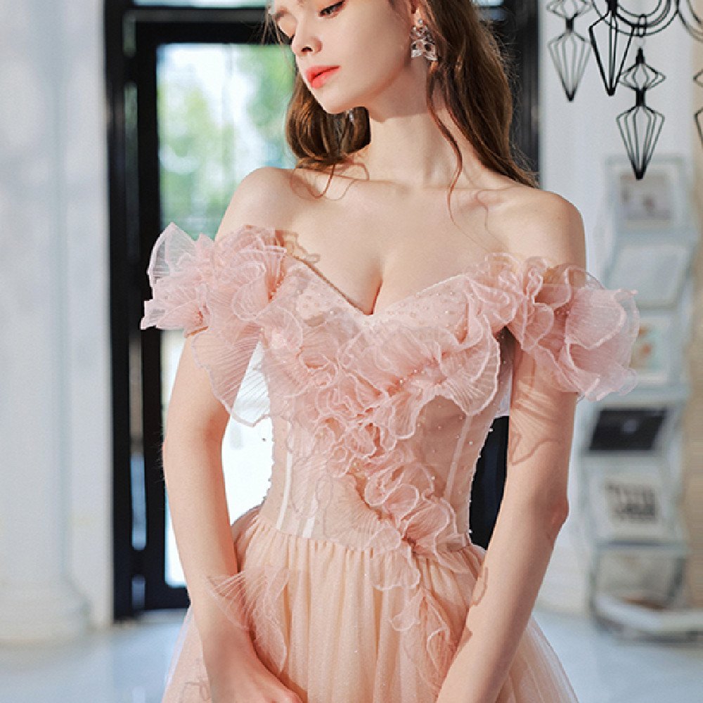 Show Host Wedding Dress Evening Dress - Image 4