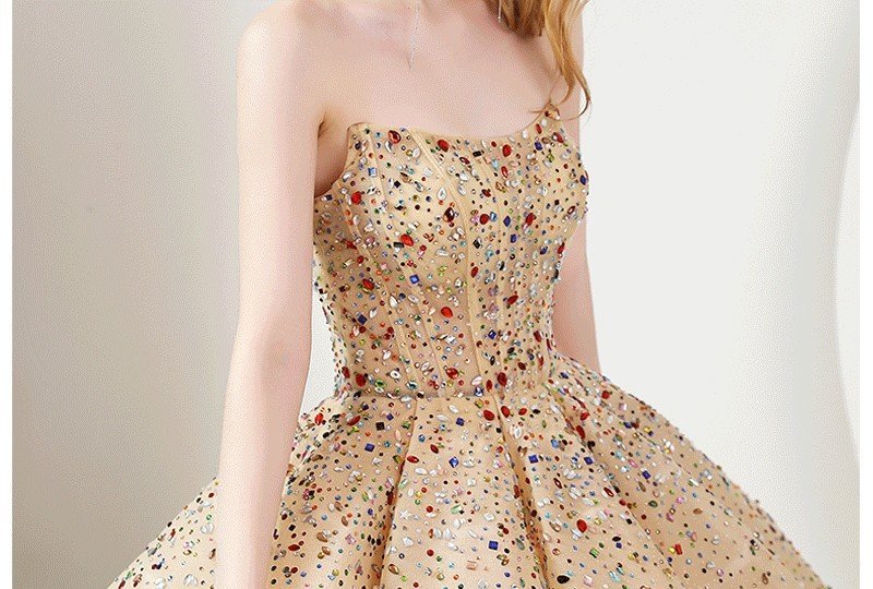 Costume Bride Wedding Dress Tube Top Dress - Image 8