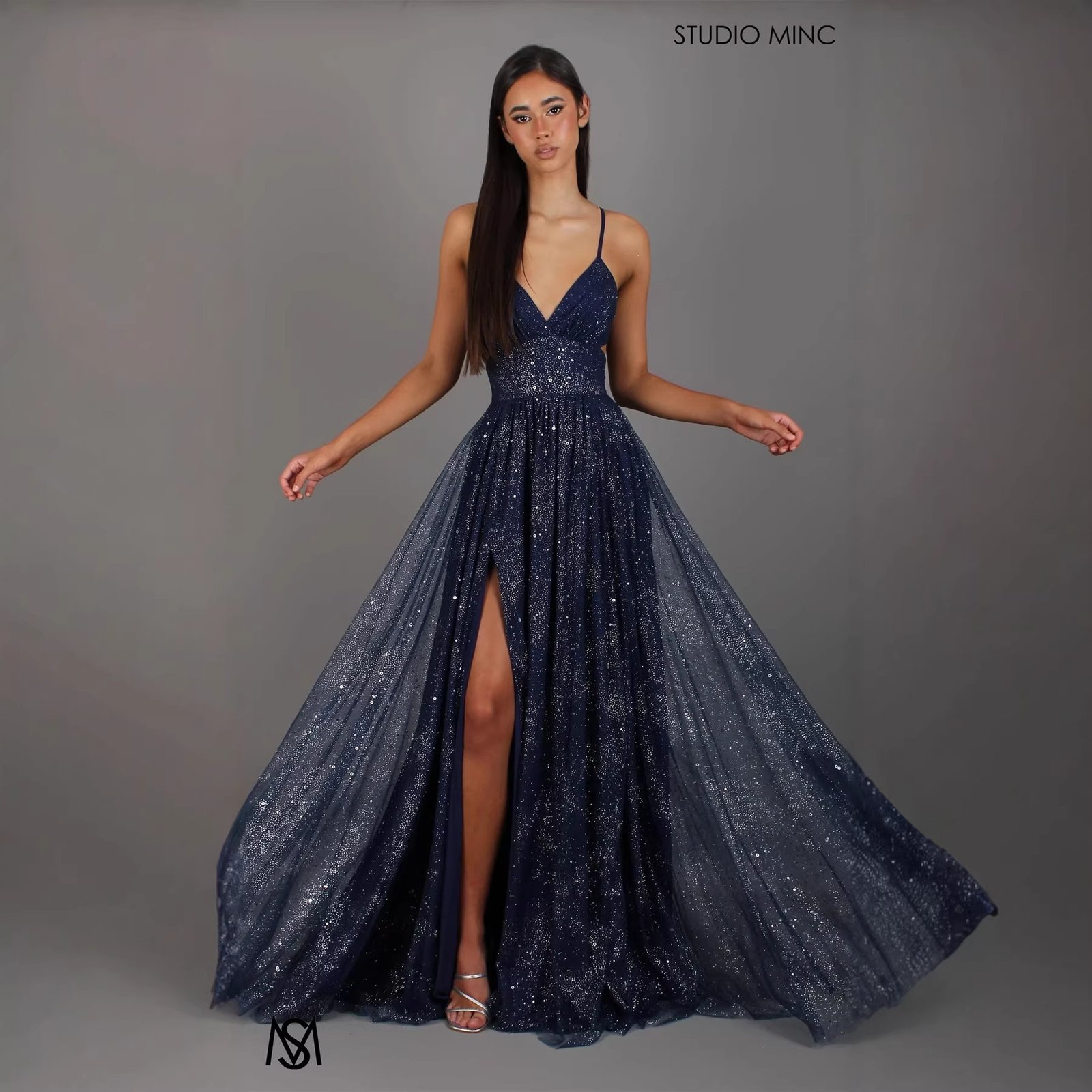 Elegant Womens V-neck Sleeveless Strapless Dress - Image 8