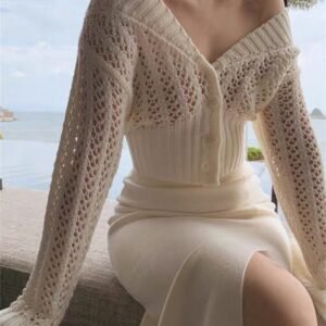 sexy-outer-wear-hollow-sweater-women