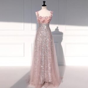 sequined-flower-wedding-dress-for-women