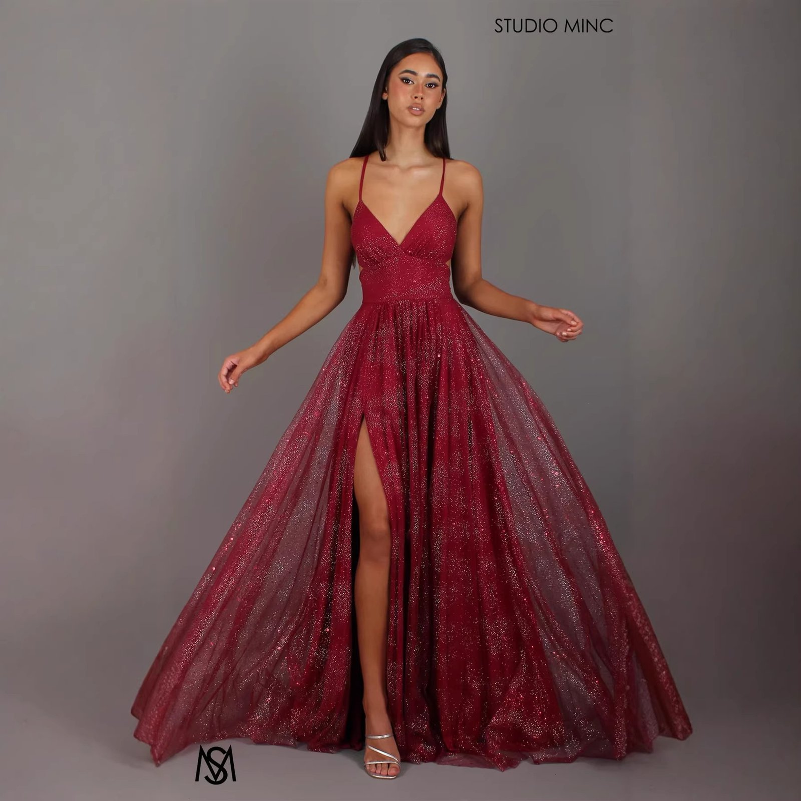 Elegant Womens V-neck Sleeveless Strapless Dress - Image 4