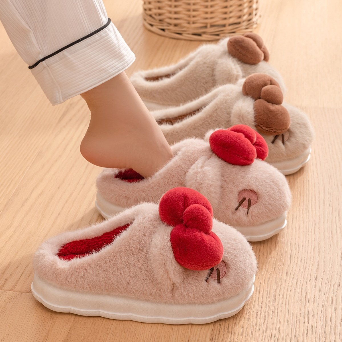 Womens Winter Warm Cotton Shoes - Image 7