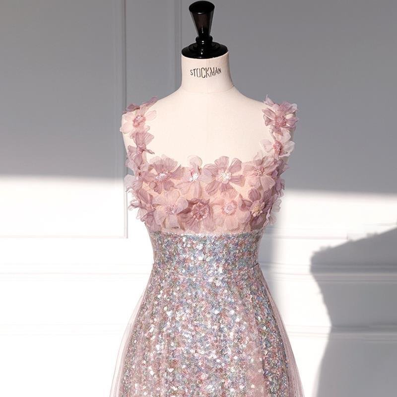 Sequined Flower Wedding Dress For Women - Image 6
