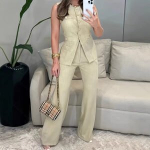 fashionable-party-womens-sleeveless-tank-top-and-pants-suit