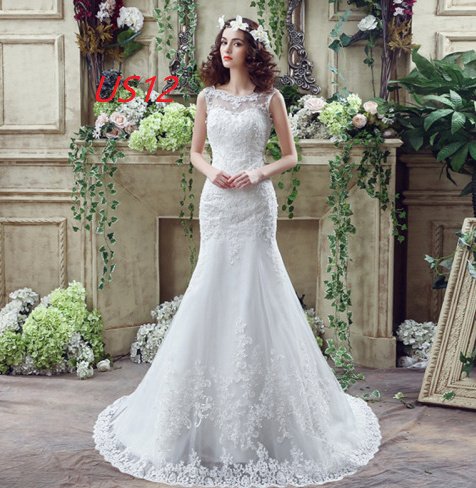 Bride Trailing Wedding Dress - Image 5