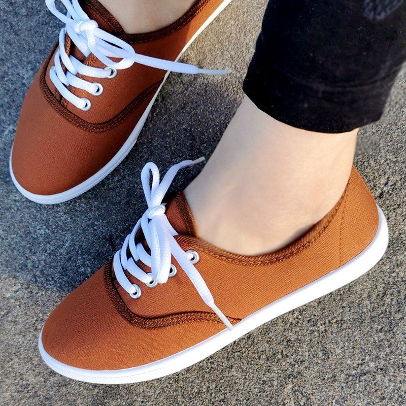 Womens Canvas Sneakerstrack Shoes - Image 10